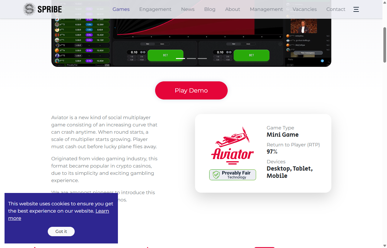 Official Aviator social features and live statistics presentation